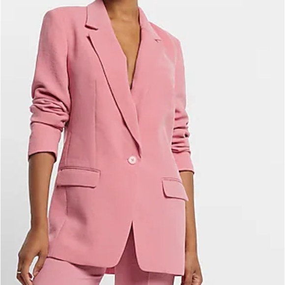 Express Jackets & Blazers - Express Pink Women's Blazer